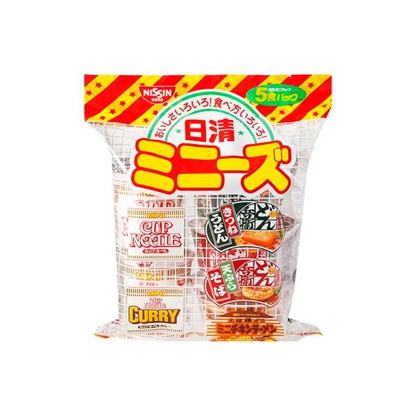 日清食品 日清ミニーズ 西日本 5食パック カップめん ラーメン うどん