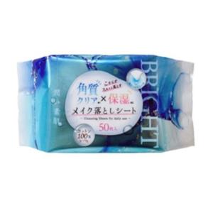 昭和紙工 潤い素肌 メイク落としシート 50枚入の商品画像