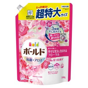 【決算還元】P&G ボールド ジェル 華やかプレミアムブロッサムの香り つめかえ用 超特大サイズ 780g 洗濯用洗剤