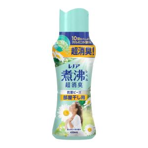P&G レノア 煮沸レベル 超消臭 抗菌ビーズ 部屋干し用 花とおひさまの香り 本体 420mL (今月のオススメ品)