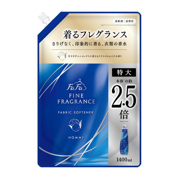 【送料無料・まとめ買い×5個セット】NSファーファ ファインフレグランス オム 詰替用 1400mL...