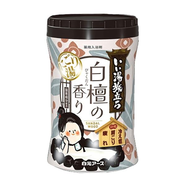 【送料無料・まとめ買い×10個セット】白元アース いい湯旅立ち ボトル にごり湯 白檀の香り 医薬部...