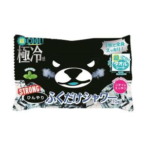 (送料無料・まとめ買い×48個セット)ときわ商会 ひんやり ふくだけ シャワー ストロング V3 10枚入
