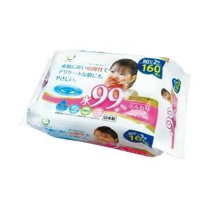 ライフ堂 弱酸性 ふんわり 手口ふき 水99% ...の商品画像