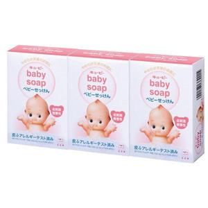 牛乳石鹸共進社 キューピー ベビー石けん 90g*3個 ( 4901525371032 )