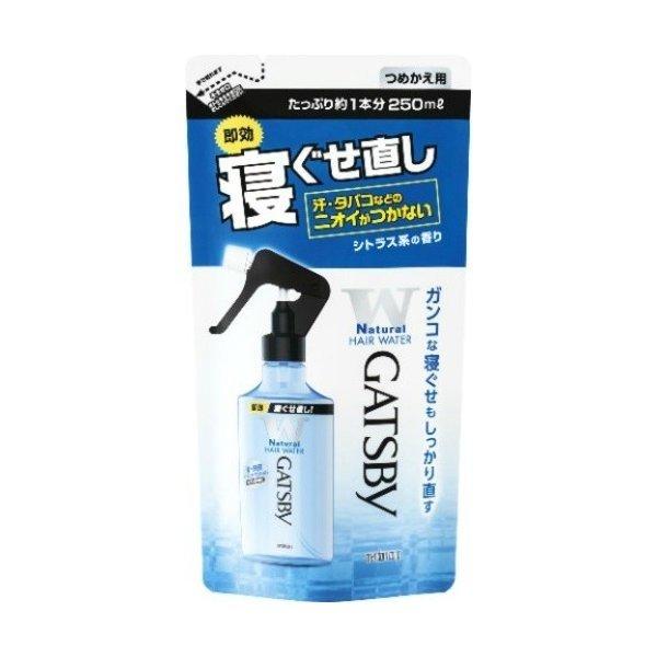 【お一人様1個限り特価】マンダム ギャツビー 寝ぐせ直し ウォーター つめかえ用 250ml