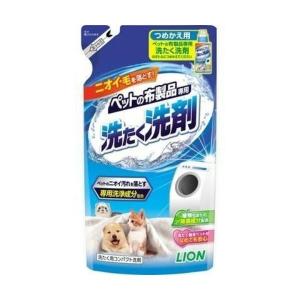 ライオン商事 ペットの布製品専用 洗たく洗剤 つめかえ用 320g (4903351003897)