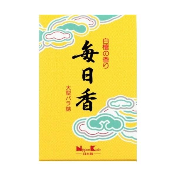 【お一人様1個限り特価】 日本香堂 毎日香 大型バラ詰 240g(仏具用品 線香)(49021251...
