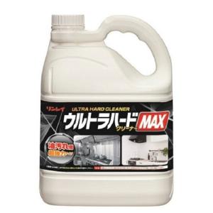 【送料無料・まとめ買い×3個セット】リンレイ RINREI ウルトラハードクリーナーMAX 油汚れ用 強力タイプ 4L 台所用洗剤