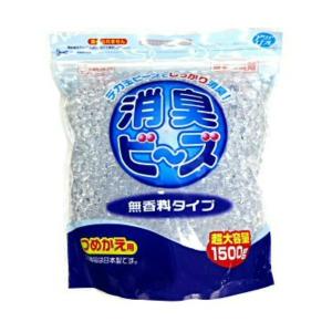 【送料無料・まとめ買い】アクアリフレ 消臭 ビーズ つめかえ用 無香料 1500g×3点セット(4900480226326)｜himejiryutsuu