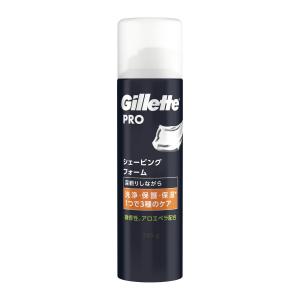(まとめ買い×3個セット)P&G ジレット Gillette PRO シェービングフォーム 245g (送料無料)