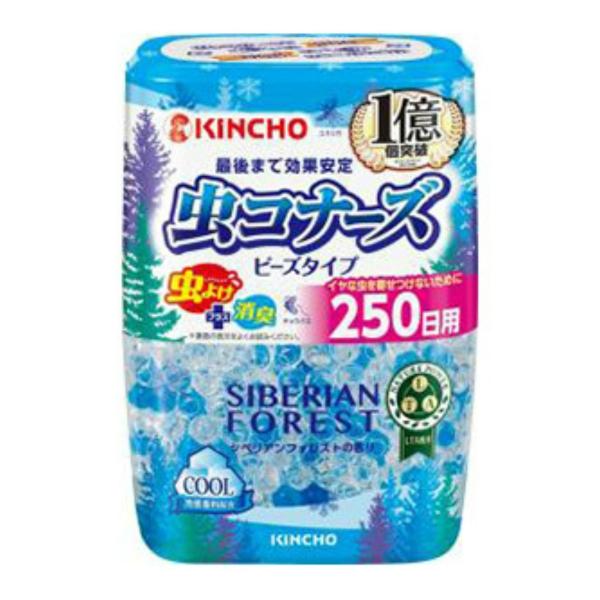 【送料無料・まとめ買い×3個セット】大日本除虫菊 金鳥 虫コナーズ ビーズタイプ シベリアンフォレス...