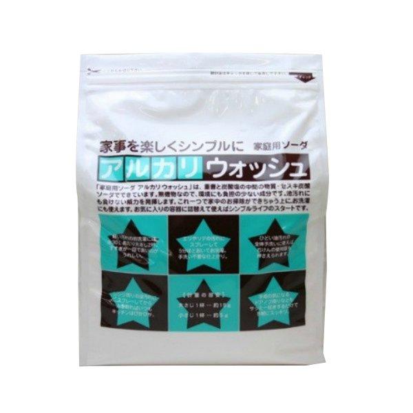 【送料無料】地の塩社 アルカリウォッシュ 3kg×4点セット ( 掃除 セスキ炭酸ソーダ )