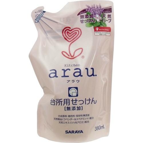 【送料無料・まとめ買い×5点セット】【サラヤ】【アラウ】arau. ( アラウ ) 台所用せっけん ...