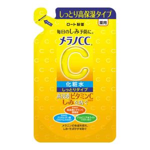 【送料無料・まとめ買い×5個セット】ロート製薬 メラノCC 薬用 しみ対策 美白化粧水 しっとりタイプ つめかえ用 170ml
