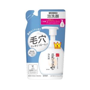 【まとめ買い×5個セット】常盤薬品工業 SANA サナ なめらか本舗 泡洗顔 NC つめかえ用 180ml｜himejiryutsuu