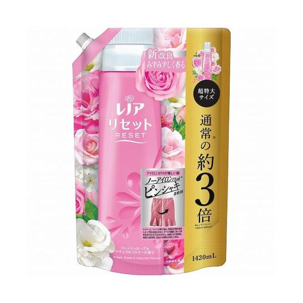 【まとめ買い×5個セット】P&amp;G レノア リセット フレッシュローズ&amp;ナチュラルフラワーの香り つめ...