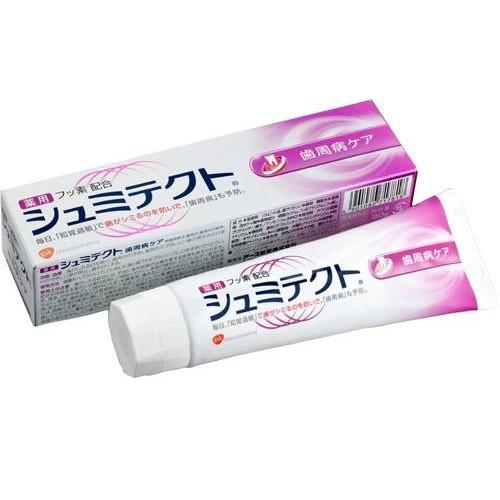 【送料無料・まとめ買い×5点セット】アース製薬 シュミテクト 歯周病ケア 90g 医薬部外品 薬用ハ...