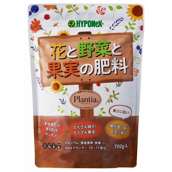 【送料無料・まとめ買い×10個セット】ハイポネックス プランティア 花と野菜と果実の肥料 700g