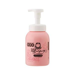 (まとめ買い×12個セット)シャボン玉石けん ベビーソープ 泡タイプ 本体 450ml (送料無料)