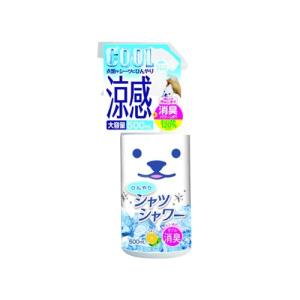 (送料無料・まとめ買い×12個セット)ひんやりシャツシャワー 本体 ミント&グレープフルーツの香り 500ml