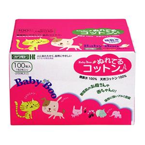 川本産業 カワモト ベビーブー ぬれてるコットン 100包入｜姫路流通センター