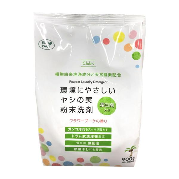 ジーエバー Club-J 環境にやさしいヤシの実 粉末洗剤 漂白剤入り 900g