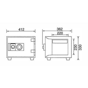 金庫診断士のいる専門店- D30-1 家庭用 ...の詳細画像1