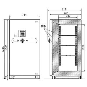 金庫診断士のいる専門店- FAC-28T テン...の詳細画像1