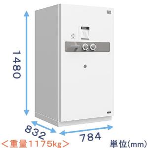 金庫診断士のいる専門店- GAC-28T 防盗金庫 テンキー式 日本製「破壊攻撃から守る 防犯対策」事務所用金庫 盗難防止