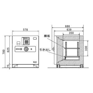 金庫診断士のいる専門店- GSA-06T 防盗...の詳細画像1