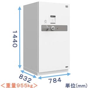 金庫診断士のいる専門店- GSA-28C 防盗金庫 ICカードロック式 日本製「破壊攻撃から守る 防犯対策」事務所用金庫 盗難防止