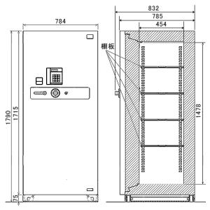金庫診断士のいる専門店- GSA-36T 防盗...の詳細画像1