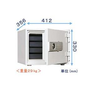 金庫診断士のいる専門店- H30-4 家庭用 耐火金庫 1キー式「価格重視」小型金庫