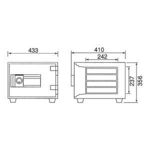 金庫診断士のいる専門店- MEK34-4 家庭...の詳細画像1