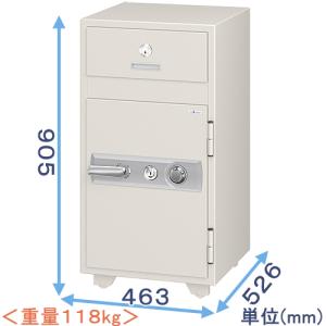 エーコー（EIKO） 金庫診断士のいる専門店- PS-20 投入式耐火金庫