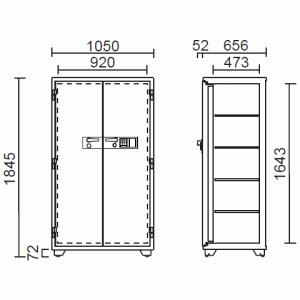 金庫診断士のいる専門店- SR305E-5 テ...の詳細画像1