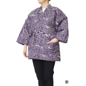 はんてん レディース 日本製 半天 打ち合わせ...の詳細画像4