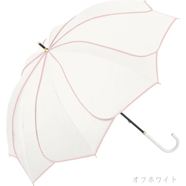 【ひめか】日傘 長傘 遮光率100％ ロング UVフレラ 花びら 50cm 晴雨兼用 912-033...