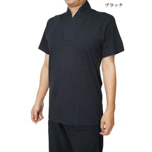 肌着 襦袢 メンズ V襟付き Tシャツ 半袖 ...の詳細画像4