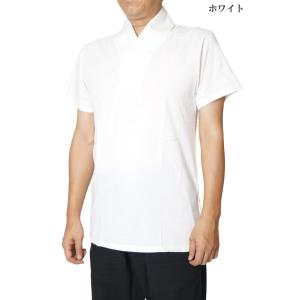 肌着 襦袢 メンズ V襟付き Tシャツ 半袖 ...の詳細画像5
