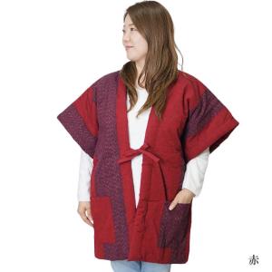 はんてん 袖無し レディース どてら 日本製 ...の詳細画像1