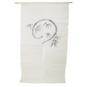 麻のれん 「満月」 手染めのれん 抜染のれん のれん 本麻 万葉舎