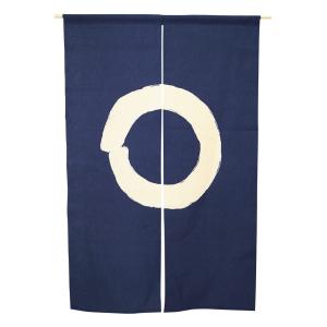 本ろうけつ染 円のれん 墨黒 : のれんの京都しょうび苑 - 通販 - Yahoo