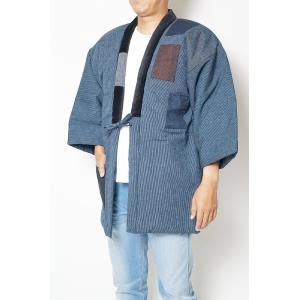 綿入れ はんてん メンズ 綿入り 半纏 半天 ...の詳細画像1