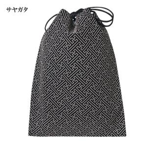 信玄袋 メンズ 日本製 巾着 印伝の詳細画像1