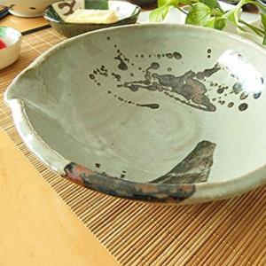 和食器 絵唐津 片口大鉢 和食器 モダン (お取り寄せ商品 欠品時約1ヶ月程度)