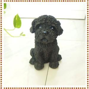 生活応援価格！横浜炭物語 プリティードッグ犬シリーズ プードル 置物