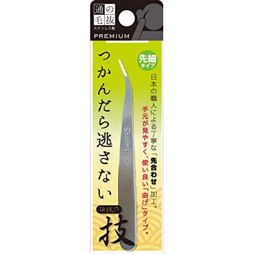 【ネコポス可】リヨンプランニング　つかんだら逃さない毛抜き　TT-81　通の毛抜き　先細タイプ