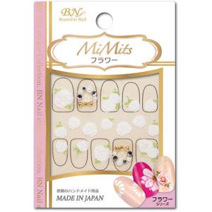 20%OFF ビーエヌ フラワーネイルシール ローズ FWN-18